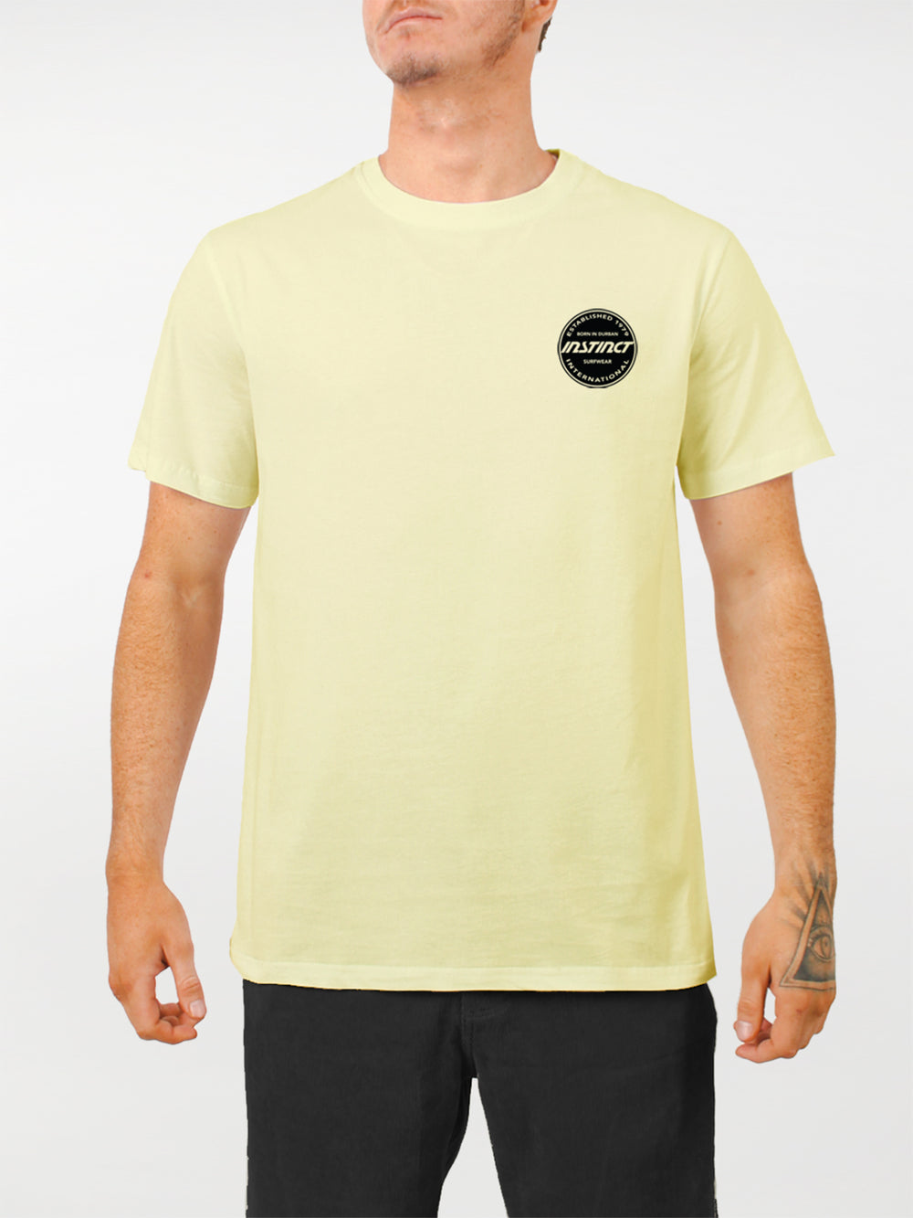 established instinct tee#color_lemon
