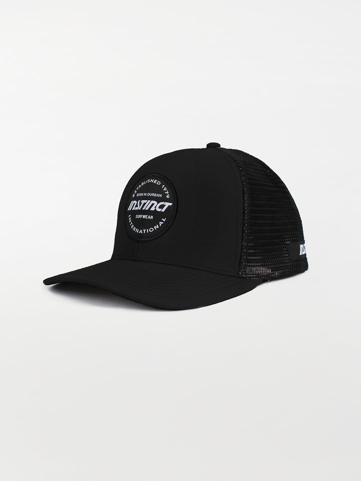 established lifestyle trucker cap#color_black-black